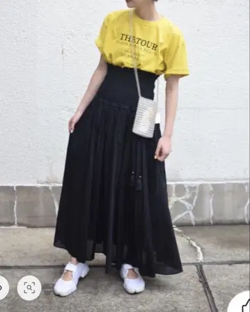 beauty&youth 개더 스모그 스커트