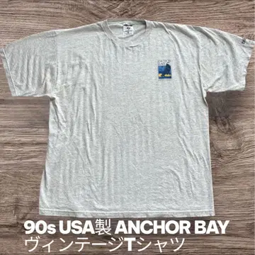90년대 USA제 ANCHOR BAY 빈티지 티셔츠