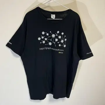 마이크로 소프트 그래프 Microsoft graph 프린트 티셔츠