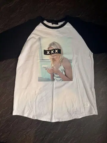 GOD SELECTION XXX 래글런 티셔츠