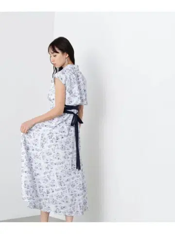 치즈가라 프린트 원피스 JILL by JILL STUART 라이트 블루