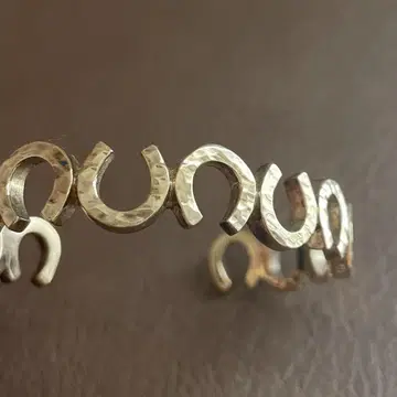 203jewelry 실버 말발굽 뱅글