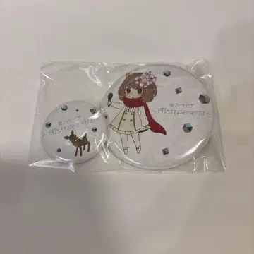 사슴 알스트로메리아 기념 라이브 한정 캔뱃지 2개 세트 (미개봉 새상품)