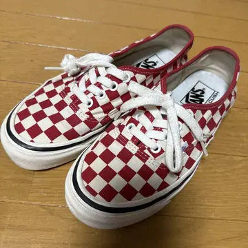VANS 반스 애너하임 체커 스니커즈 24cm
