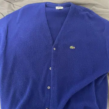 IZOD Lacoste 가디건 2XL 파랑