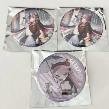crazy raccoon Selly 생일 캔뱃지 노멀 CR