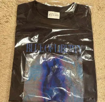 교모토 타이가 티셔츠 BLUE OF LIBERTY