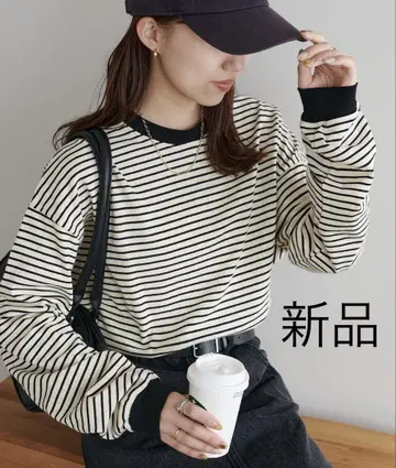 새상품 디스코트 보더 빅 롱 티셔츠