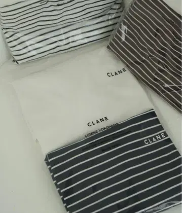 CLANE BORDER PACK T -SHIRT 흰색 화이트