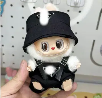 labubu 라부부 봉제 인형 옷 오버롤 2개 세트