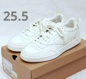 미사용 새상품 MUJI 리복 화이트 스니커즈 25.5