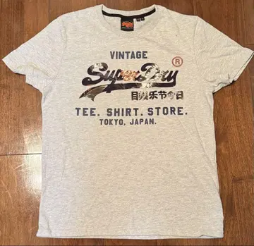SuperDry VINTAGE 티셔츠 XL 그레이