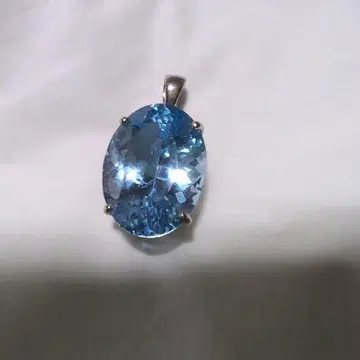 silver925 스와로브스키 지르코니아 넥리스 탑 대형