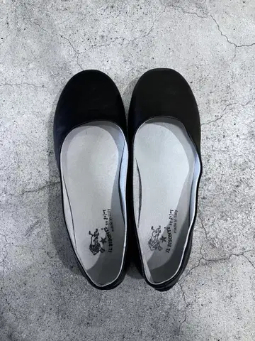 일비종떼 플랫 펌프스 블랙 35 2/1 (22.5cm 정도)