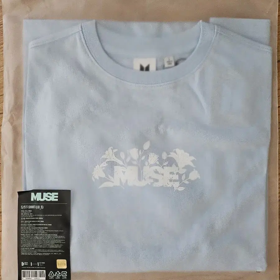 bts JIMIN MUSE T シャツ 水色 M ジミン BTS JIMIN ジミン MUSE Tシャツ XL - メルカリ