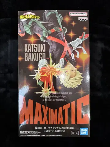 나의 히어로 아카데미아 MAXIMATIC 바쿠고 카츠키 피규어