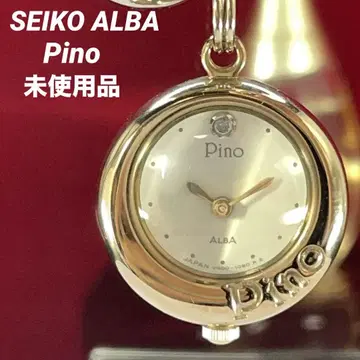 90s 미사용 SEIKO ALBA Pino 팔찌 QZ 일본제 손목시계