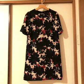 PEELSLOWLY 택 포함 새상품급 플라워 원피스 일본제