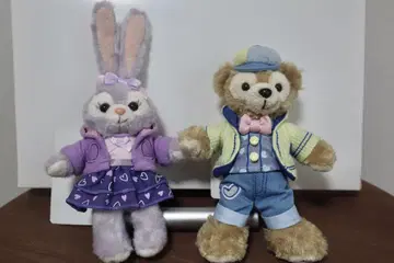 닷피 & 프렌즈 하트 워밍 데이즈 봉제 인형 배지