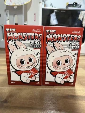 THE MONSTERS 코카콜라 시리즈 봉제 인형 2개 세트