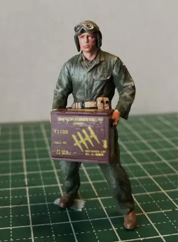 1/35 미국 탱크 병사 6명 완성품