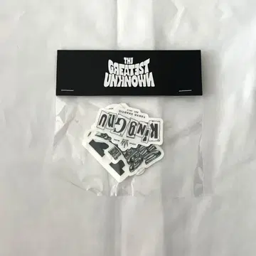 KingGnu THE GREATEST UNKNOWN 스티커 세트