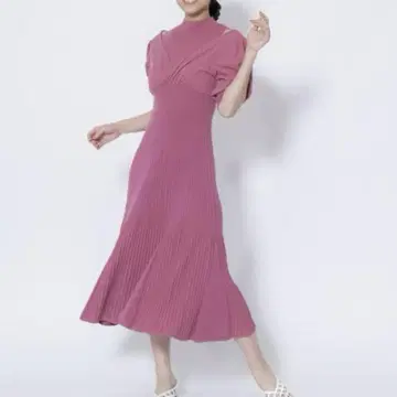 앙데팡당 니트 원피스