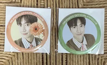 나이누 NA INWOO KUJI 가챠가챠폰 B상 캔 마그넷 2개 세트