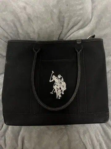 U.S. Polo Assn. 블랙 토트백