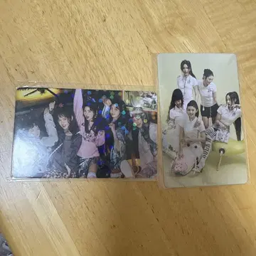 NewJeans Get up weverse japan 혜택 트레이딩 카드