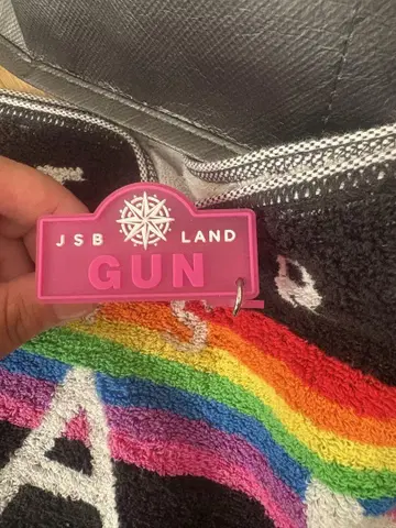 JSB LAND 3대째 이와타 타카노리 GUN 응원봉 액세서리