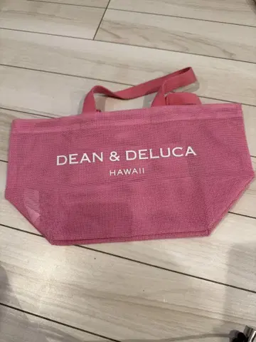 DEAN & DELUCA 핑크 에코백 HAWAII 한정판