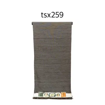 tsx259 중고품 옷감 유키 쓰무기 순수 실크 앙상블