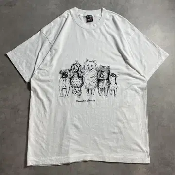 90s USA제 개 개 양면 아트 아트 빈티지 T-셔츠