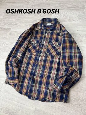 OSHKOSH B'GOSH 체크 플란넬 셔츠