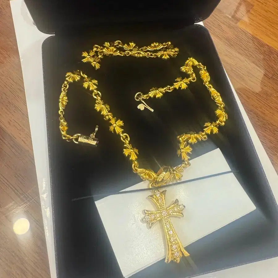 순금 크롬하츠st 목걸이 팝니디