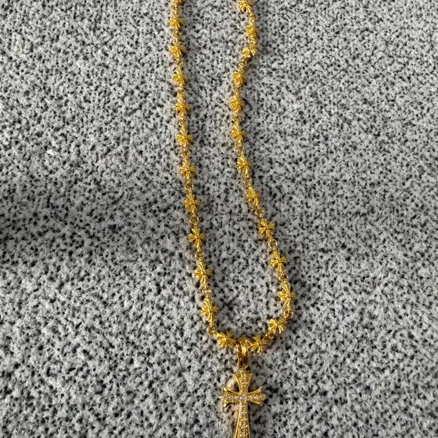 순금 크롬하츠st 목걸이 팝니디