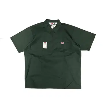 XL 미국제 벤 데이비스 BEN DAVIS 하프 지퍼 워크 셔츠