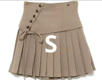 andmary Jade highwaist mini skirt 베이지 S