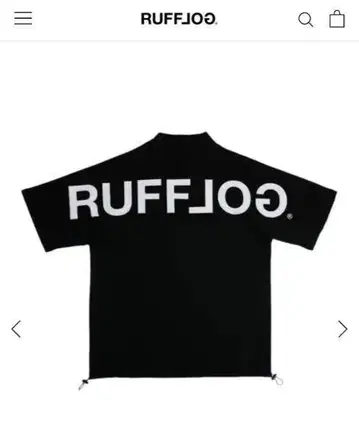 RUFFLOG BACK ARCH LOGO MOCK