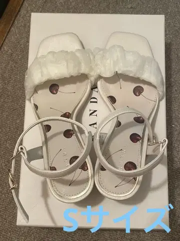 RANDA 체리 체리 샌들 S 사이즈