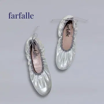 파르팔레 개더 펌프스 Lucie 루시 실버 LL