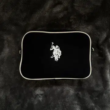 U.S. POLO ASSN. 블랙 숄더백