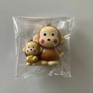 산리오 오사루노몬키치 몬타 키링 키링 헤이세이 레트로