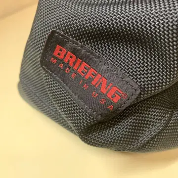 BRIEFING 블랙 토트백