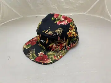 HUF 캡 HAWAIIAN VOLLEY BLACK BLOSSOM