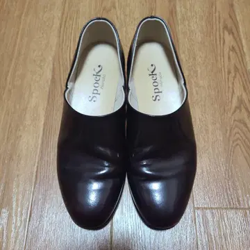 스포크 슈즈 #150 다크 브라운 가죽 로퍼 24.5cm