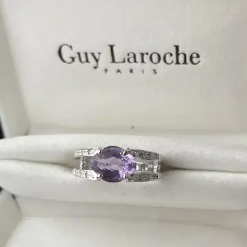 GUY LAROUCHE 925 실버 다이아몬드 반지