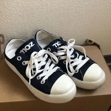 mozu 경량 스니커즈 모즈 스니커즈 데님 m 여성용