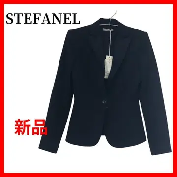 STEFANEL 여성용 자켓 네이비 M 테일러드 B615